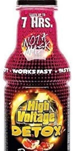HIGH VOLTAGE DETOX POMEGRANATE 16OZ