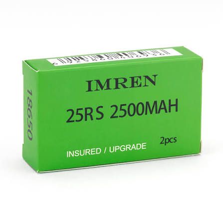 IMREN 18650 2500MAH 25RS IMREN 18650 2500MAH 25RS