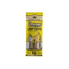 KING PALM 2 REAL LEAF ROLLS 1 GRAM EACH BANANA CREAM KING PALM 2 REAL LEAF ROLLS 1 GRAM EACH BANANA CREAM