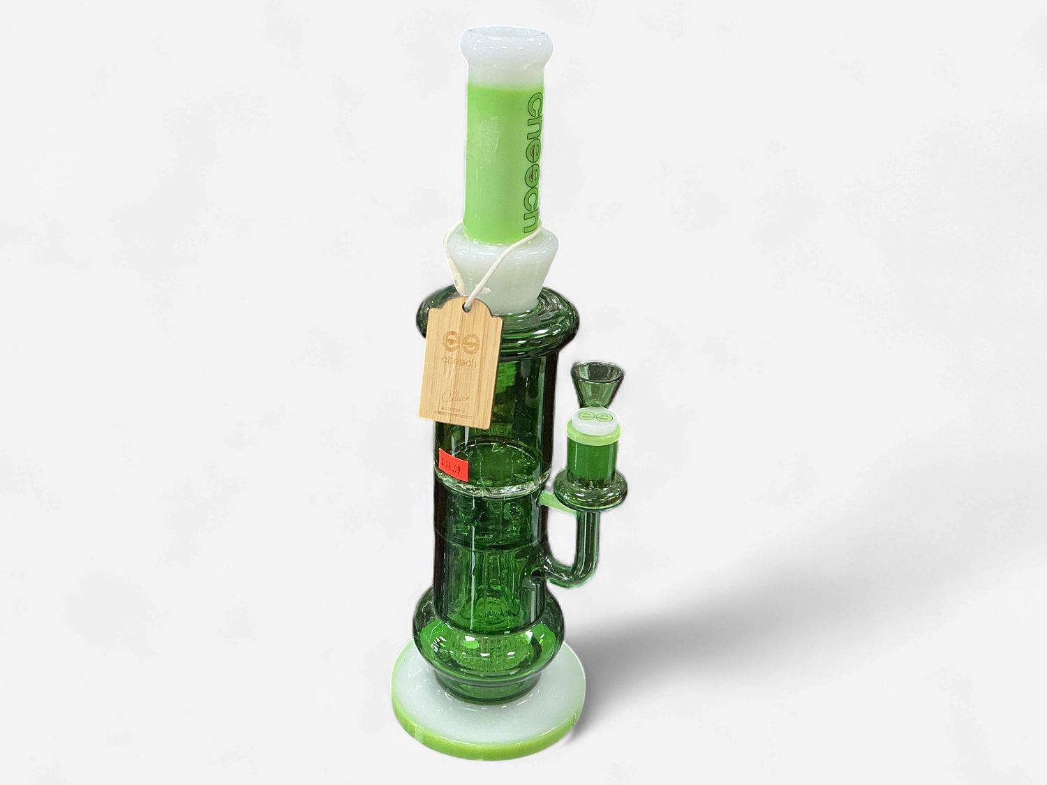 GREEN XL CHEECH WATER PIPE GREEN XL CHEECH WATER PIPE