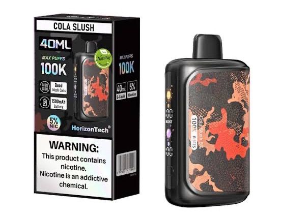HORIZON TECH 100K COLA SLUSH HORIZON TECH 100K COLA SLUSH