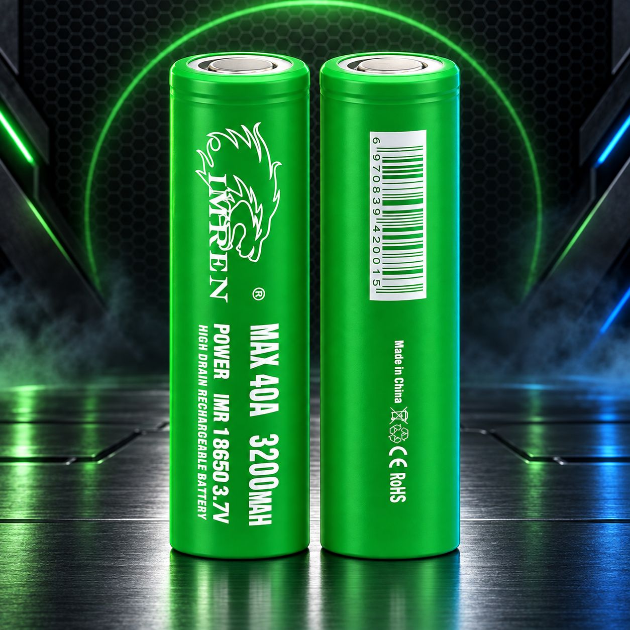 IMREN 21700 5000MAH 15A SINGLE IMREN 21700 5000MAH 15A SINGLE