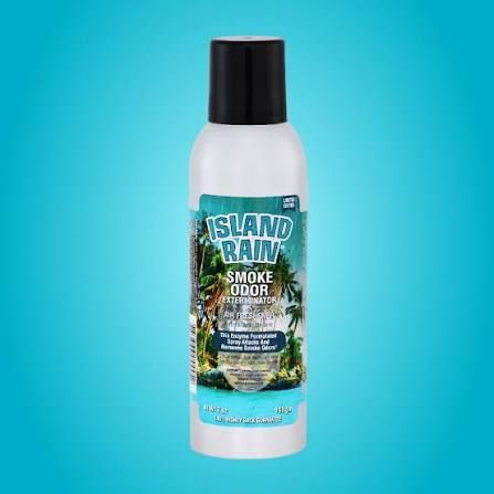 ISLAND RAIN SMOKE ODOR EXTERMINATOR &amp; AIR FRESHENER 7OZ
