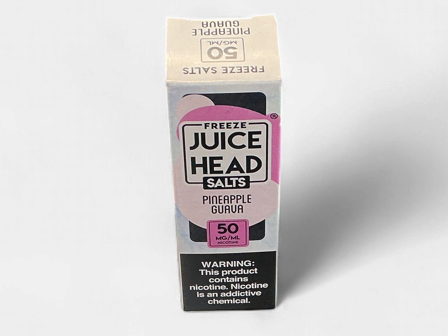JUICE HEAD FREEZE SALTS PINEAPPLE GUAVA 50MG JUICE HEAD FREEZE SALTS PINEAPPLE GUAVA 50MG