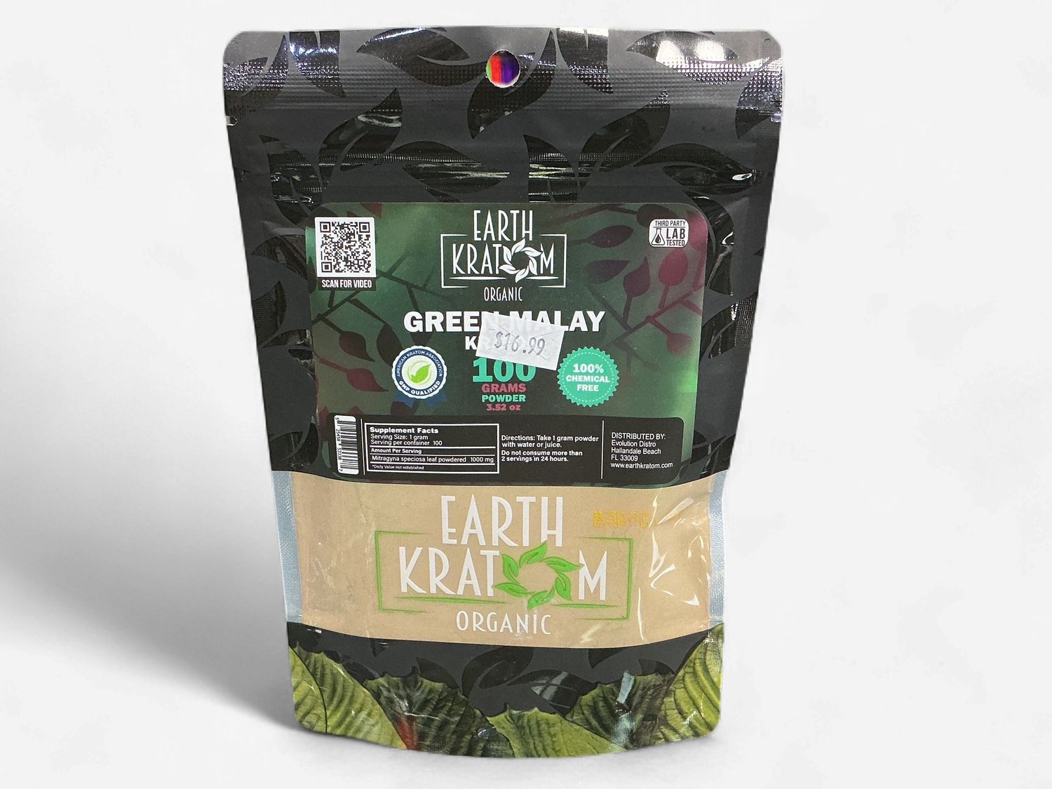 K EARTH 100 GRAMS GREEN MALAY K EARTH 100 GRAMS GREEN MALAY