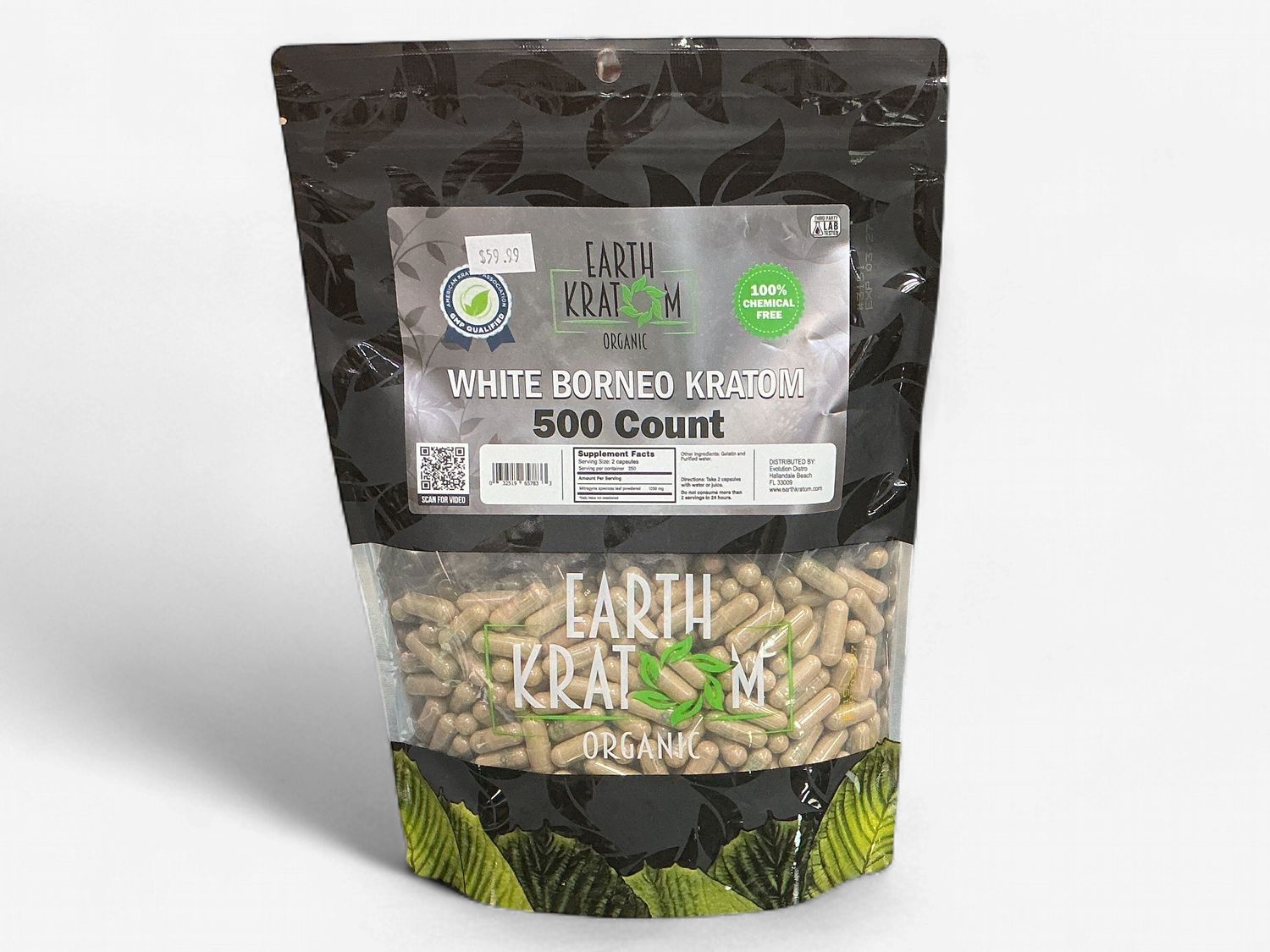 K EARTH 500 COUNT WHITE BORENO