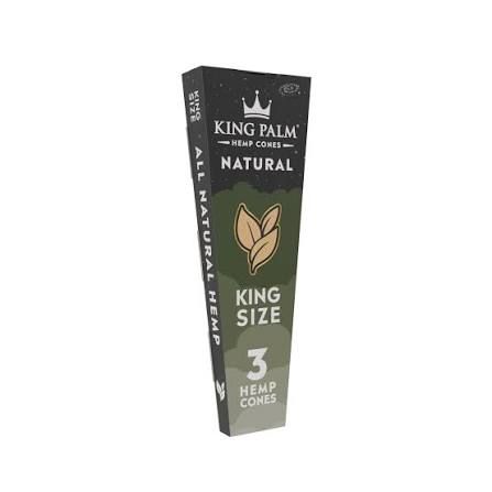 KING PALM HEMP CONES KING SIZE 3 PACK KING PALM HEMP CONES KING SIZE 3 PACK