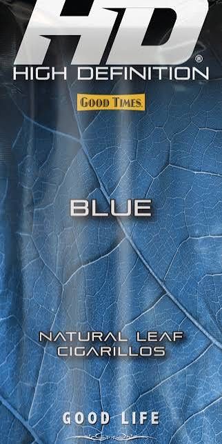 HIGH DEFINITION NATURAL LEAF CIGARILLOS BLUE HIGH DEFINITION NATURAL LEAF CIGARILLOS BLUE