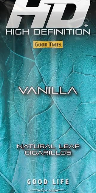 HIGH DEFINITION NATURAL LEAF CIGARILLOS VANILLA HIGH DEFINITION NATURAL LEAF CIGARILLOS VANILLA