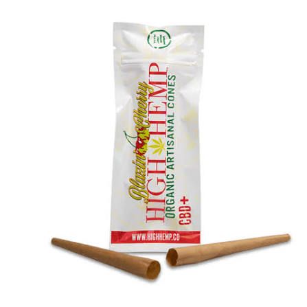 HIGH HEMP ORGANIC ARTISANAL + CBD CONES BLAZIN CHERRY HIGH HEMP ORGANIC ARTISANAL + CBD CONES BLAZIN CHERRY