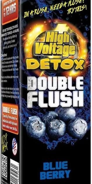 HIGH VOLTAGE DETOX PERMANENT 5 DAY FLUSH BLUE BERRY HIGH VOLTAGE DETOX PERMANENT 5 DAY FLUSH BLUE BERRY
