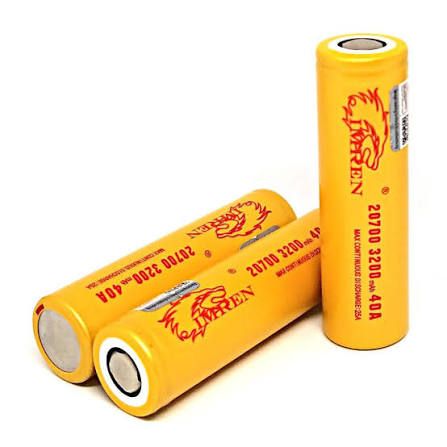IMREN 20700 3200MAH 40A 2 PACK IMREN 20700 3200MAH 40A 2 PACK