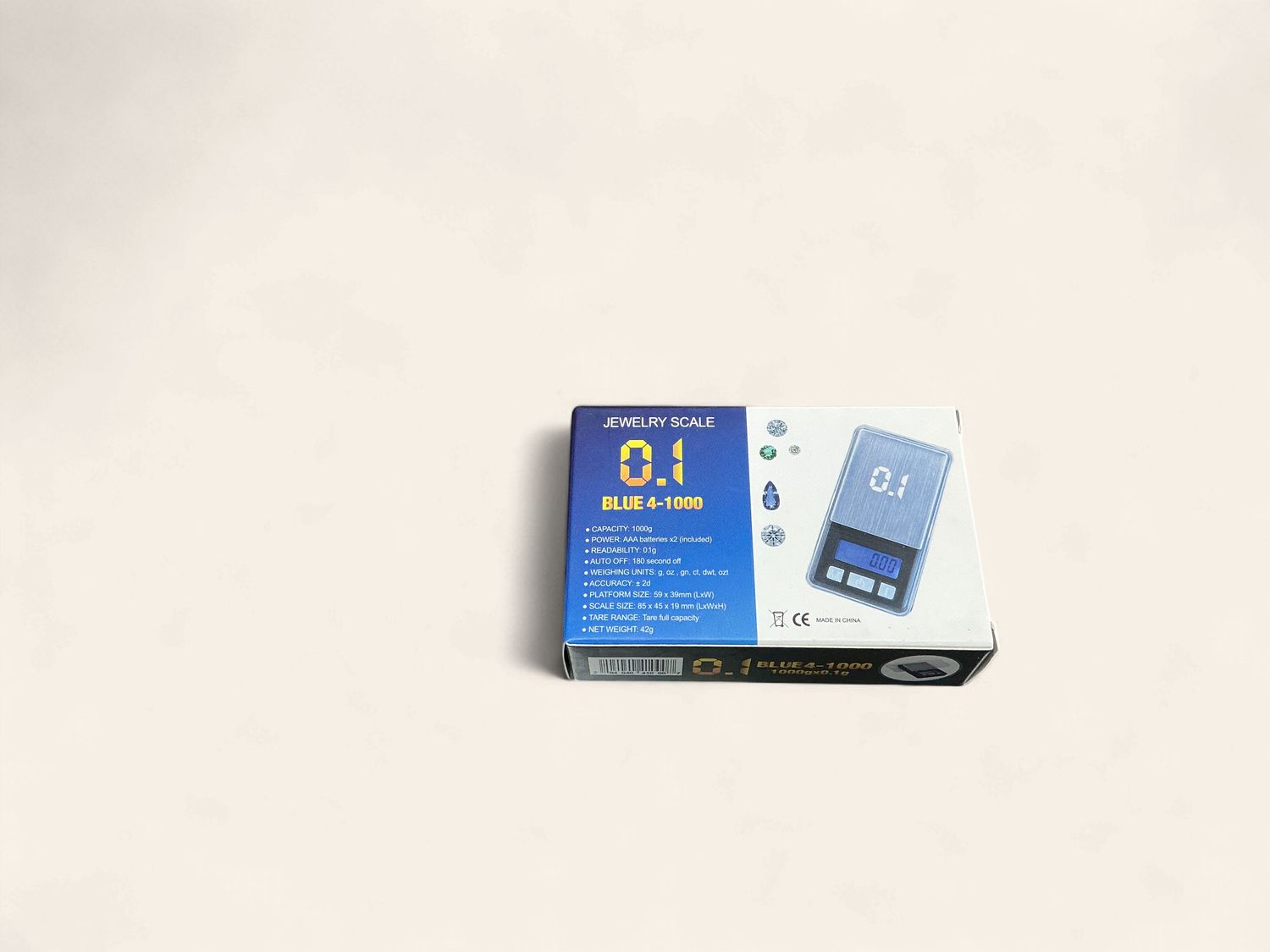 JEWERY SCALE 0.1 BLUE 4-1000