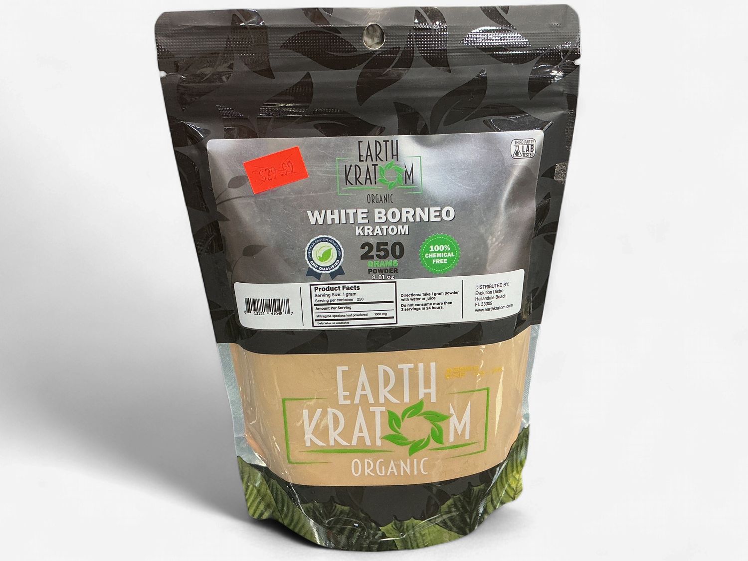 K EARTH 250 GRAM WHITE BORNEO K EARTH 250 GRAM WHITE BORNEO