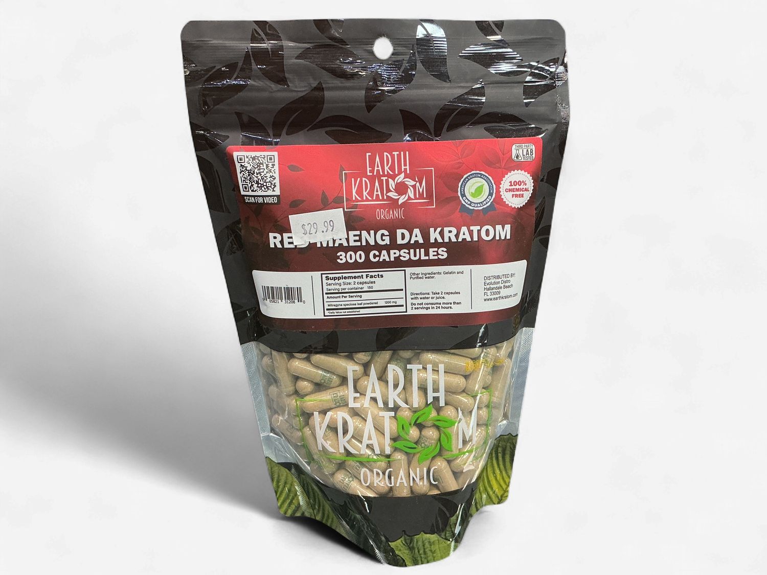 K EARTH 300 COUNT RED MAENG DA