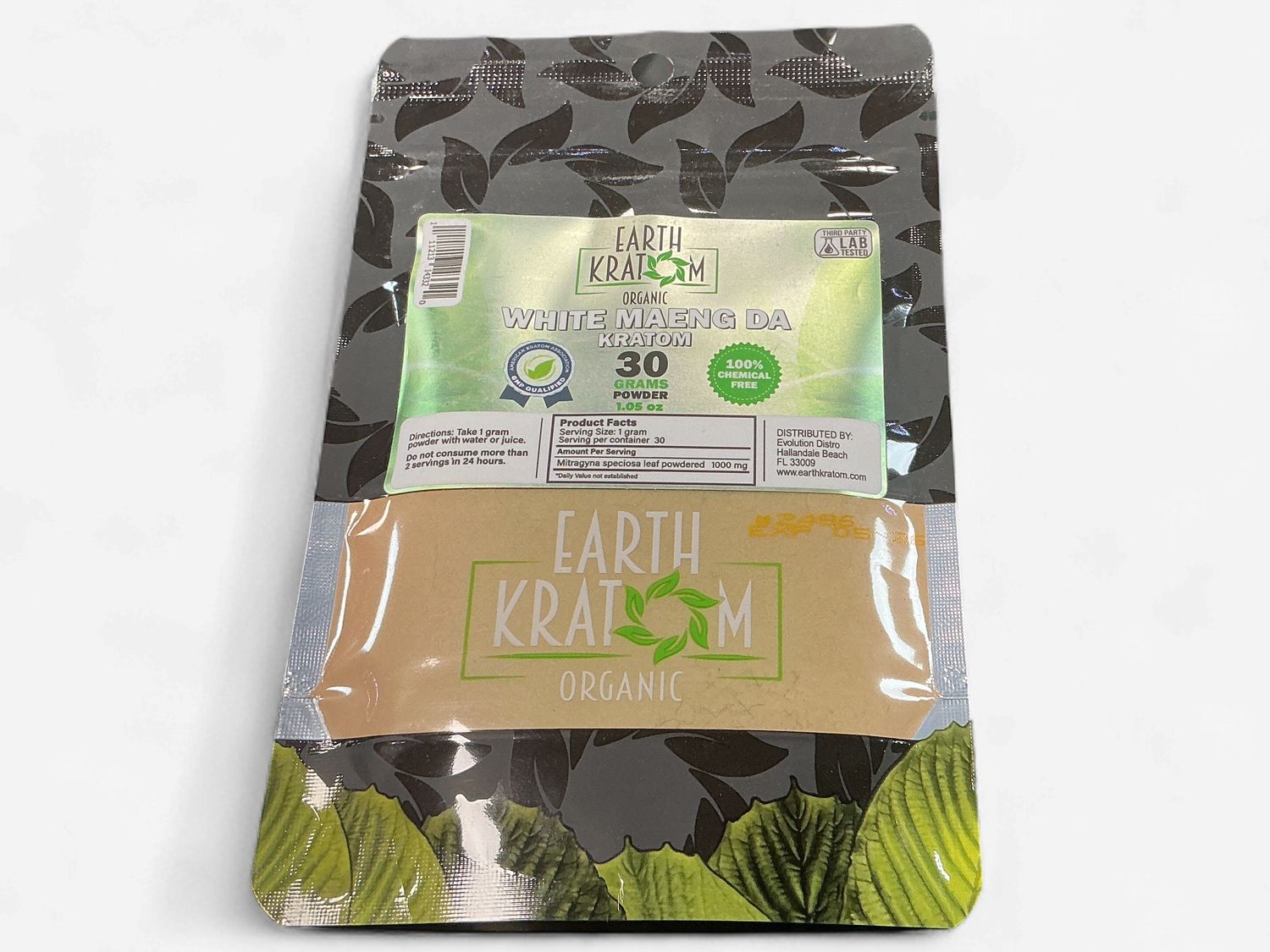K EARTH WHITE MAENG DA 30 GRAMS K EARTH WHITE MAENG DA 30 GRAMS
