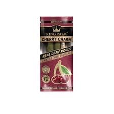 KING PALM 2 REAL LEAF ROLLS HALF GRAM EACH CHERRY CHARM KING PALM 2 REAL LEAF ROLLS HALF GRAM EACH CHERRY CHARM