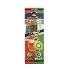 KING PALM DUAL PACK 2G EACH HONEY POT + KING KIWI KING PALM DUAL PACK 2G EACH HONEY POT + KING KIWI
