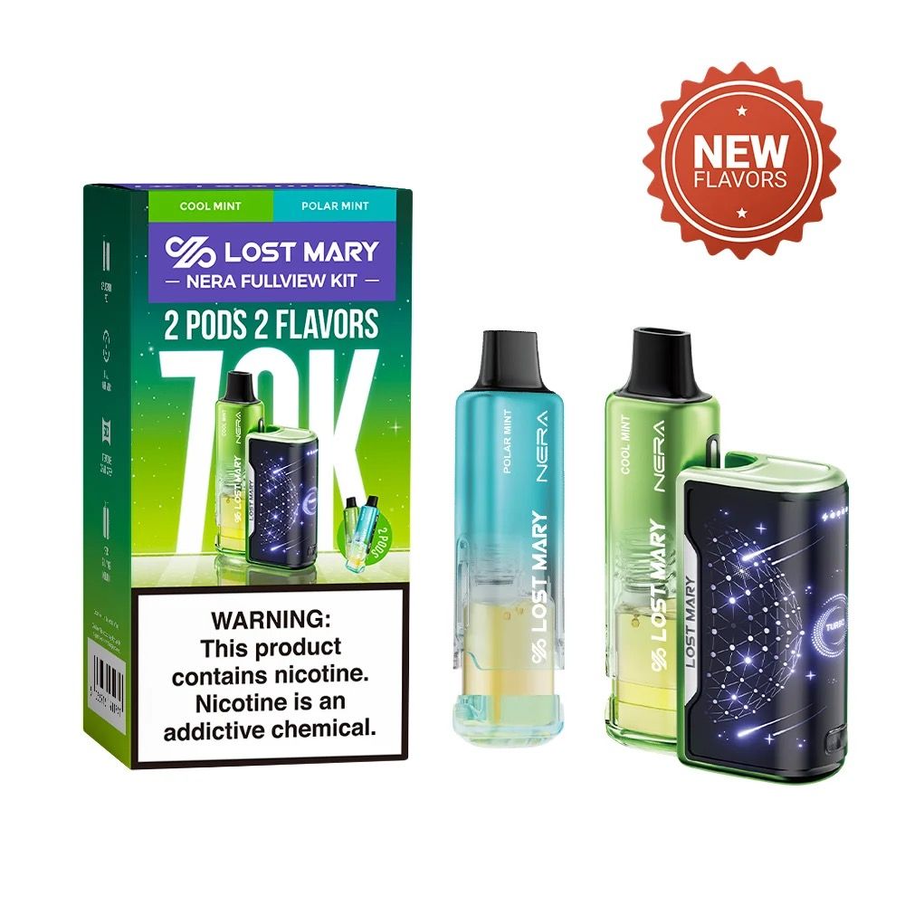LOST MARY 70K KIT COOL POLAR MINT LOST MARY 70K KIT COOL POLAR MINT