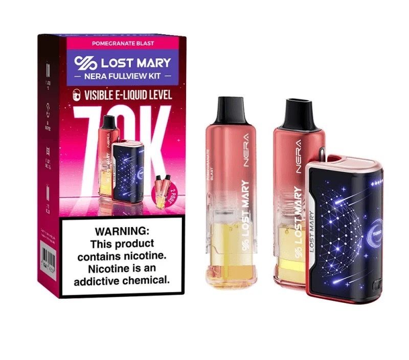 LOST MARY 70K FULL KIT POMEGRANATE BLAST LOST MARY 70K FULL KIT POMEGRANATE BLAST