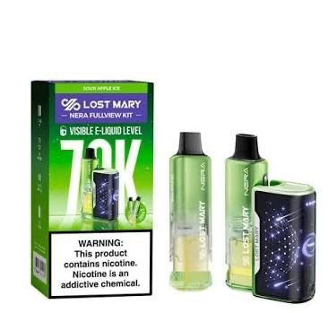 LOST MARY 70K FULL KIT SOUR APPLE ICE LOST MARY 70K FULL KIT SOUR APPLE ICE
