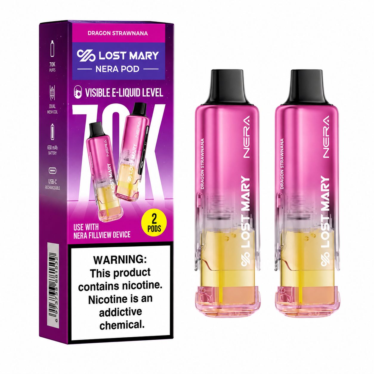 LOST MARY NERA POD 70K DRAGON STRAWNANA