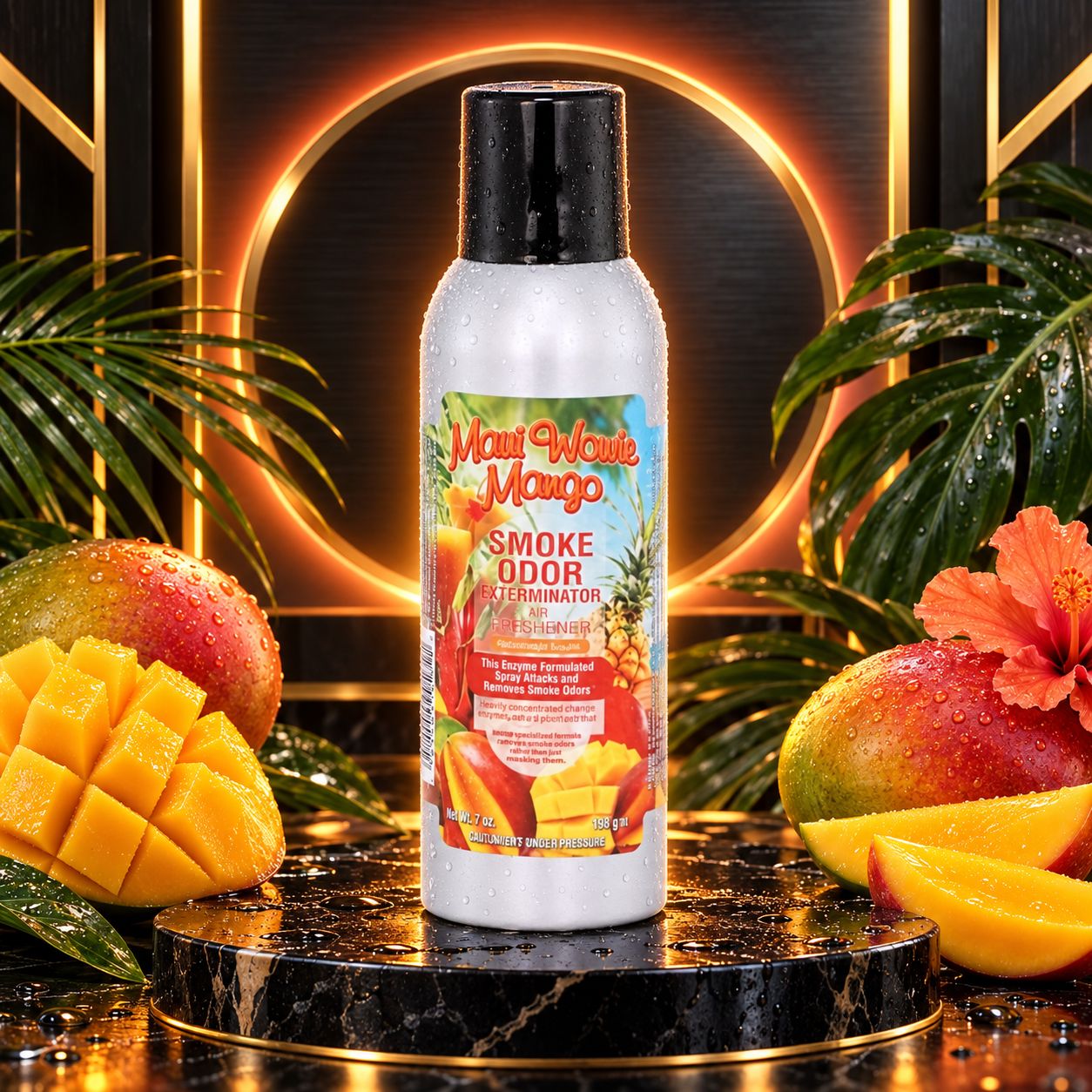 MAUI WOWIE MANGO SMOKE ODOR EXTERMINATOR & AIR FRESHENER 7OZ MAUI WOWIE MANGO SMOKE ODOR EXTERMINATOR & AIR FRESHENER 7OZ