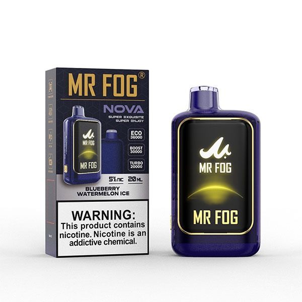 MR FOG 36k BLUEBERRY WATERMELON ICE