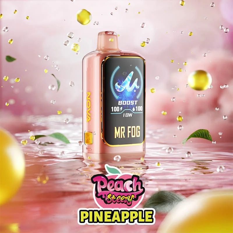 MR FOG NOVA PEACH STEEZY 36k PINEAPPLE MR FOG NOVA PEACH STEEZY 36k PINEAPPLE