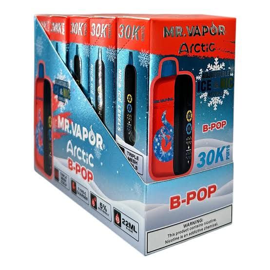 MR VAPOR ARTIC 30K B POP MR VAPOR ARTIC 30K B POP