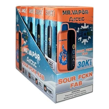 MR VAPOR ARTIC 30K SOUR FCUKING FAB MR VAPOR ARTIC 30K SOUR FCUKING FAB