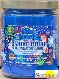 NAG CHAMPA SMOKE ODOR EXTEMINATOR CANDLE 13OZ NAG CHAMPA SMOKE ODOR EXTEMINATOR CANDLE 13OZ
