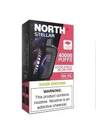 NORTH STELLAR 40k SOUR APPLE BLOW POP NORTH STELLAR 40k SOUR APPLE BLOW POP