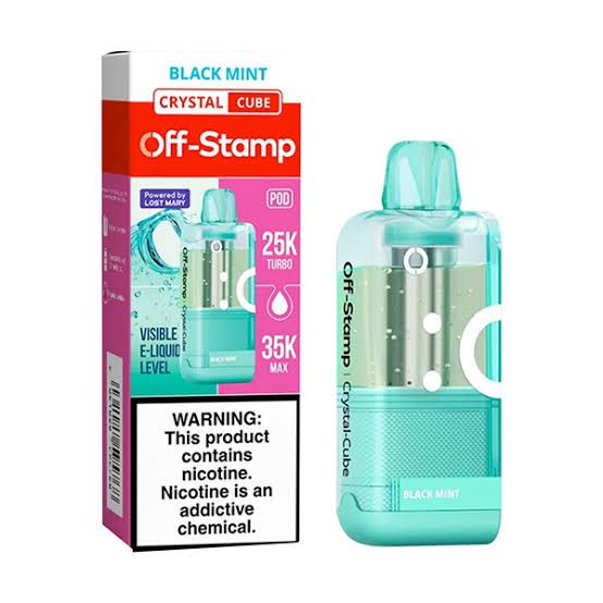 OFF STAMP 35K POD BLACK MINT OFF STAMP 35K POD BLACK MINT