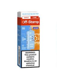 OFF-STAMP 25k CUBE POPPING BLUE RAZZ OFF-STAMP 25k CUBE POPPING BLUE RAZZ