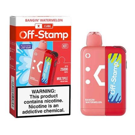 OFF-STAMP 25k CUBE BANGIN WATERMELON OFF-STAMP 25k CUBE BANGIN WATERMELON