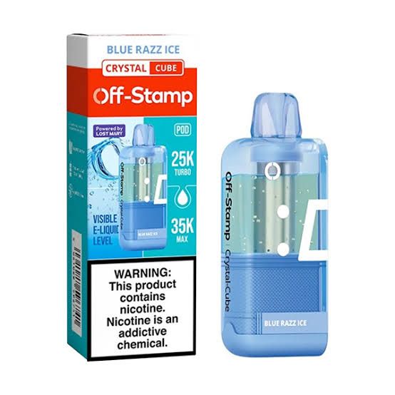 OFF-STAMP 35K BLUE RAZZ ICE OFF-STAMP 35K BLUE RAZZ ICE