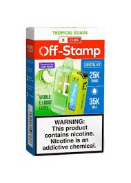 OFF-STAMP VISABLE E-LIQUID LEVEL TROPICAL GUAVA OFF-STAMP VISABLE E-LIQUID LEVEL TROPICAL GUAVA
