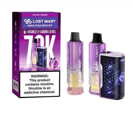 LOST MARY 70K FULL KIT ROCKET FREEZE LOST MARY 70K FULL KIT ROCKET FREEZE