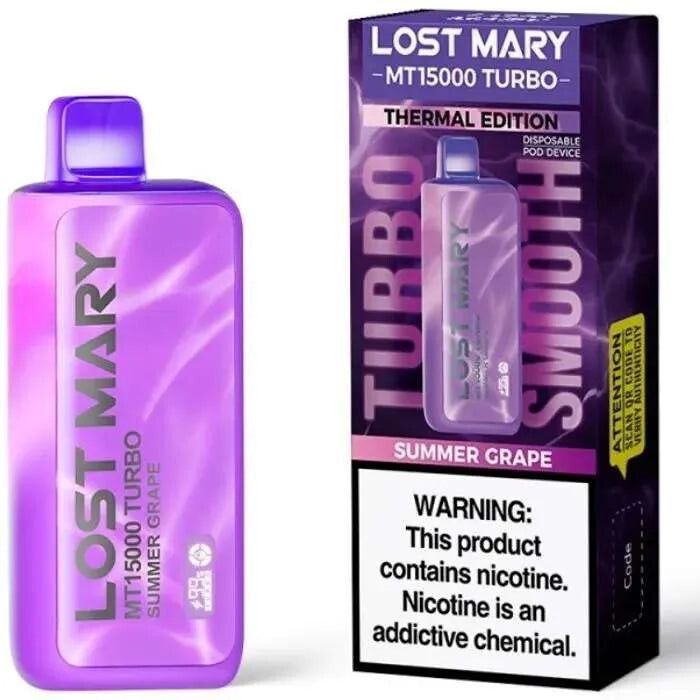 LOST MARY MT 15k TURBO SUMMER GRAPE LOST MARY MT 15k TURBO SUMMER GRAPE