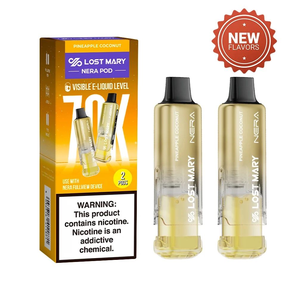 LOST MARY NERA POD 70K PINEAPPLE COCONUT LOST MARY NERA POD 70K PINEAPPLE COCONUT