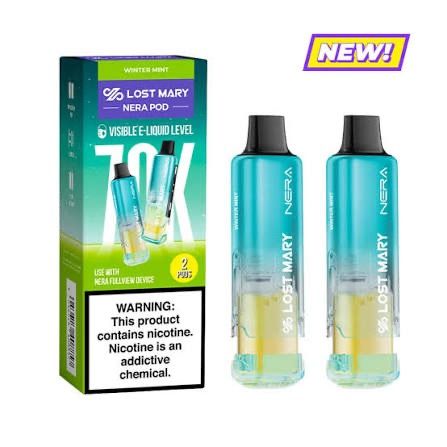 LOST MARY NERA POD 70K WINTER MINT LOST MARY NERA POD 70K WINTER MINT