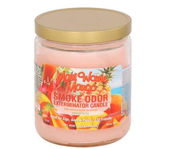 MAUI WOWIE MANGO SMOKE ODOR EXTEMINATOR CANDLE 13OZ