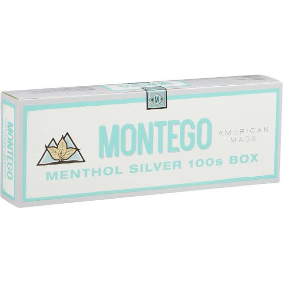 MONTEGO SHORTS MENTHOL SILVER CARTON
