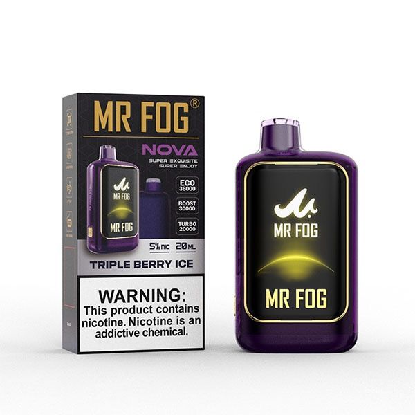 MR FOG 36k TRIPLE BERRY ICE MR FOG 36k TRIPLE BERRY ICE