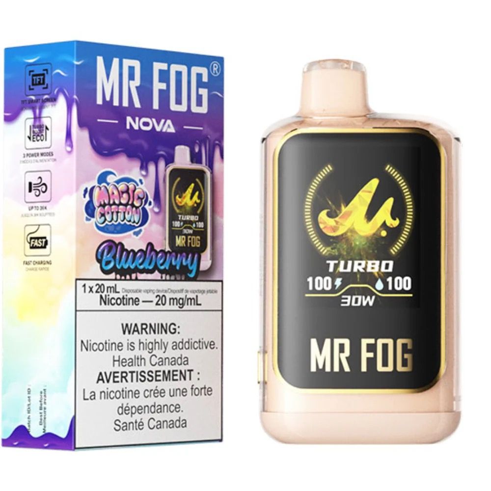 MR FOG MAGIC COTTON 36k BLUEBERRY