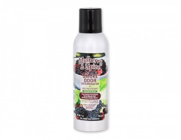 MULBERRY & SPICE SMOKE ODOR EXTERMINATOR & AIR FRESHENER 7OZ MULBERRY & SPICE SMOKE ODOR EXTERMINATOR & AIR FRESHENER 7OZ