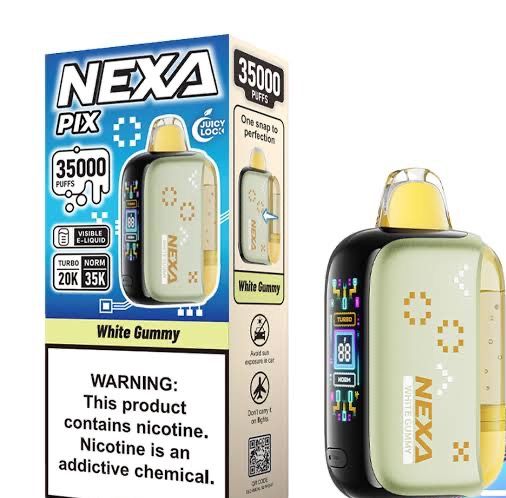 NEXA PIX 35k WHITE GUMMY NEXA PIX 35k WHITE GUMMY