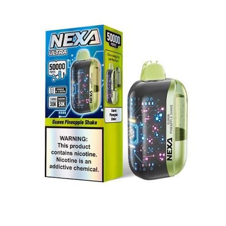 NEXA ULTRA 50k GUAVA PINEAPPLE SHAKE NEXA ULTRA 50k GUAVA PINEAPPLE SHAKE