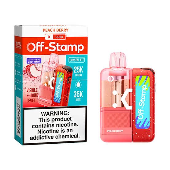 OFF STAMP 35K PEACH BERRY